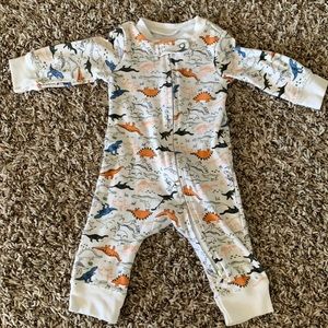 Dinosaur baby pajamas. Carter’s